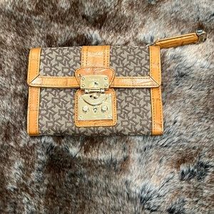 Free DKNY Genuine Leather Wallet 6”
